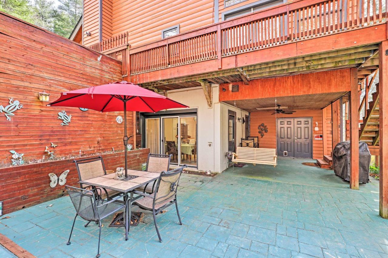 Asheville Mountain Getaway With Patio And Koi Pond! Esterno foto